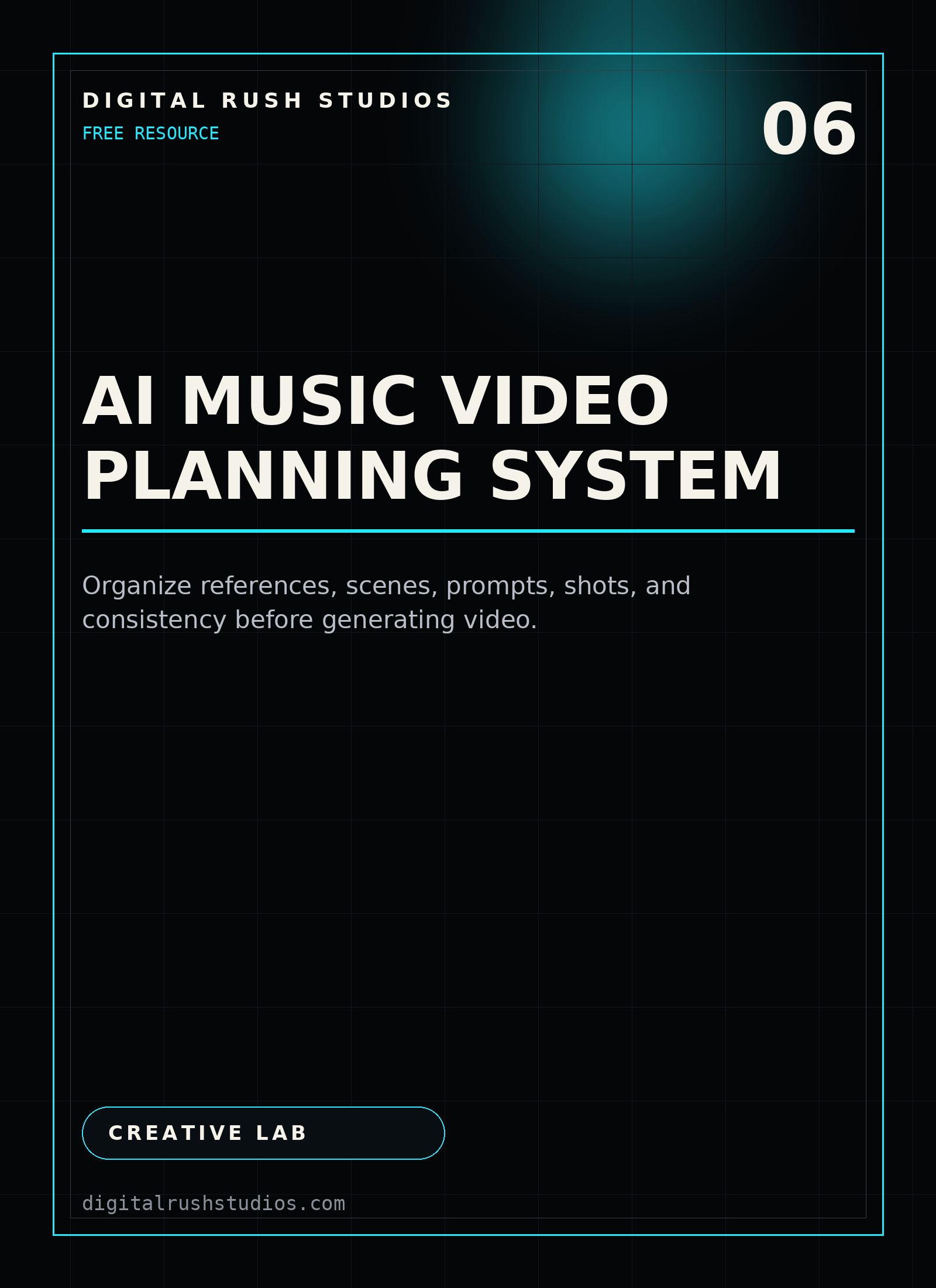 AI Music Video Prep Checklist