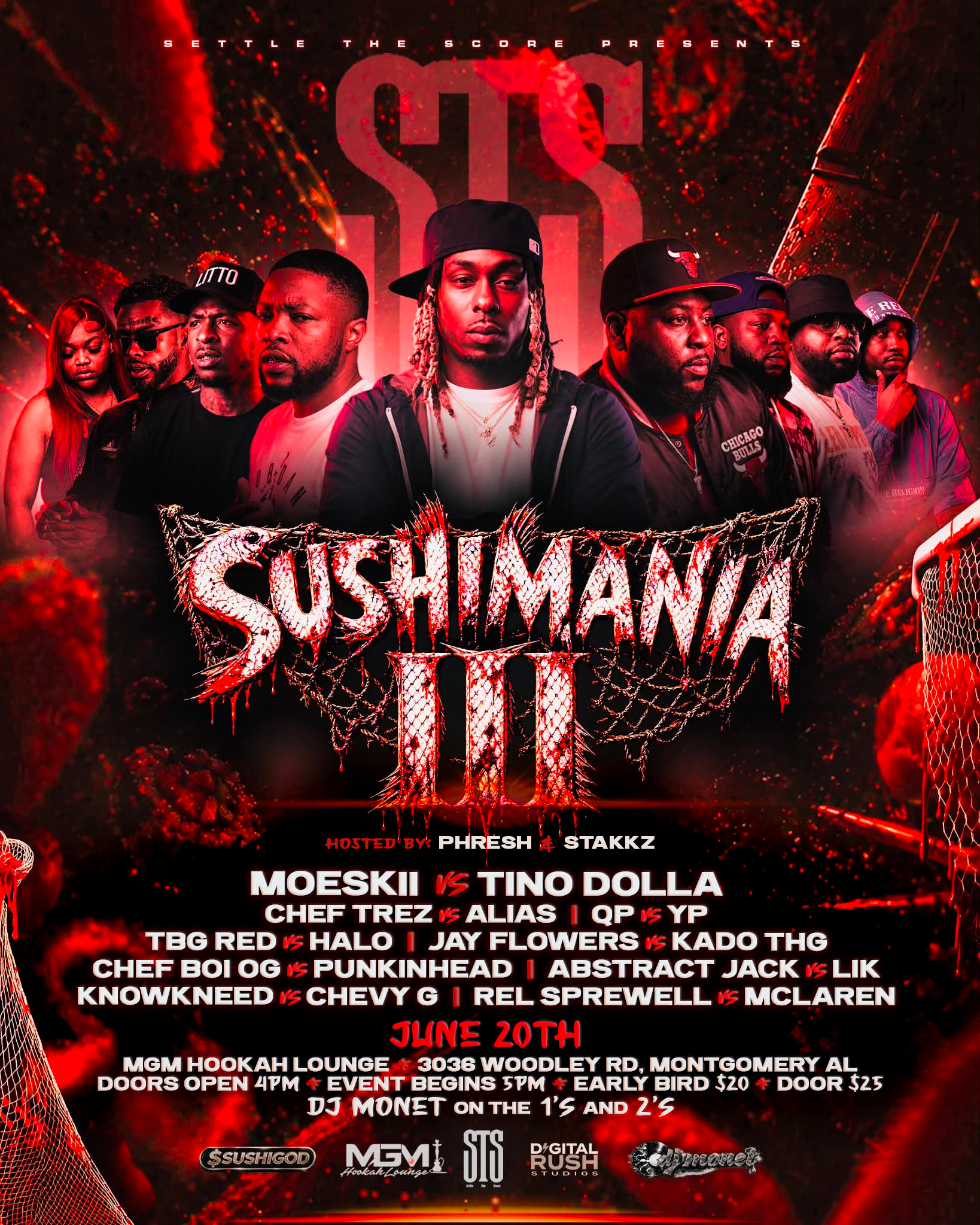 Battle rap event design