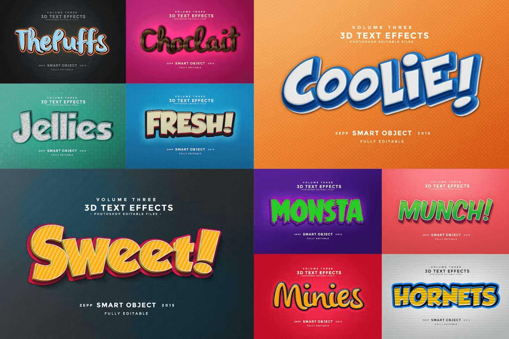 2,500+ Premium Photoshop Text Effects and Styles